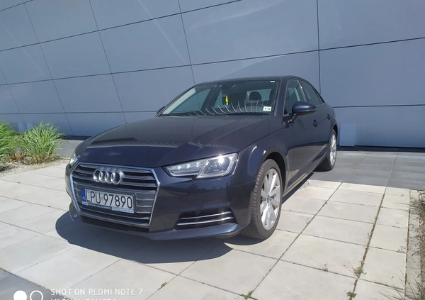 Audi A4 cena 69900 przebieg: 157100, rok produkcji 2017 z Puck małe 529